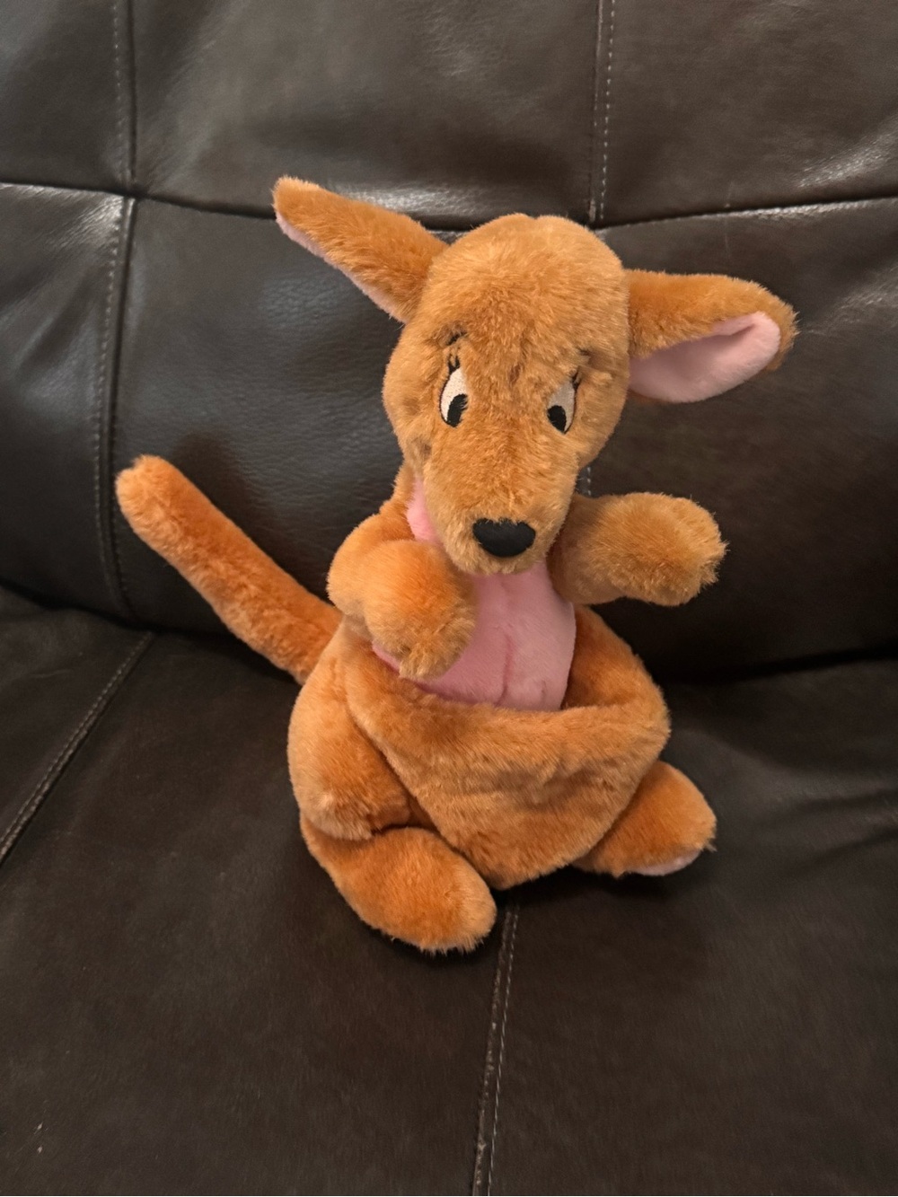 VINTAGE Disneyland Walt Disney World Kanga Plush Winnie The Pooh NO ROO